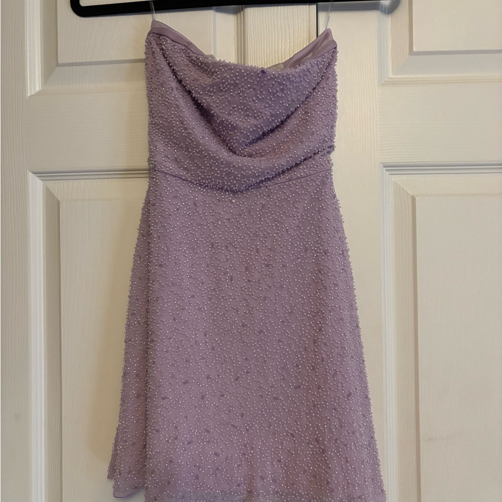 Oh Polly Purple Cowl Neck Sundress